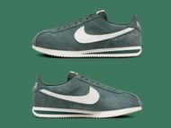 Nike Cortez “Vintage Green/Sail” sneakers (Image via Sneaker News)